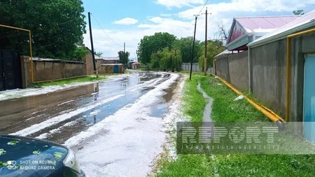 Şərura dolu düşüb