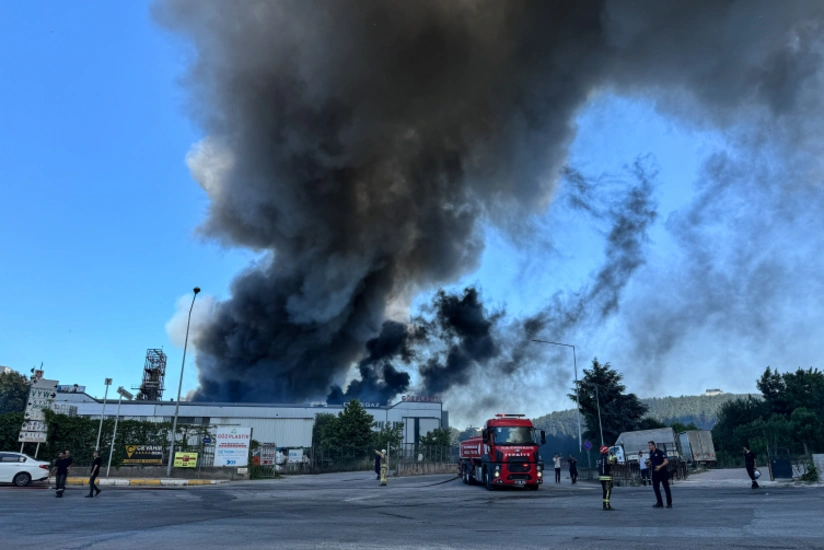 Пожар на заводе в пригороде Стамбула потушен