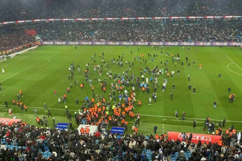 Trabzonspor - Fənərbağça matçındakı hadisələrə görə 12 nəfər saxlanılıb