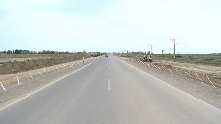 Mingəçevir-Bəhrəmtəpə avtomobil yolunun yenidən qurulmasına başlanılıb
