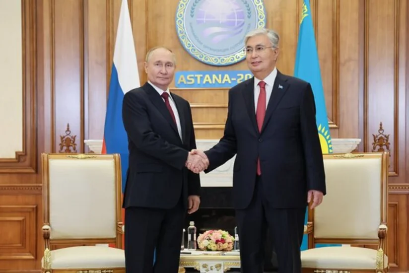 Путин посетит Казахстан в ноябре по приглашению Токаева