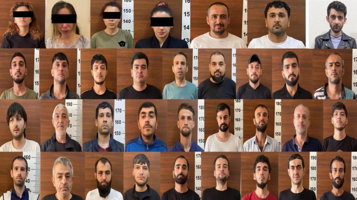 Bakıda narkotik satan və tiryəkxana təşkil edən şəxslərə qarşı əməliyyat keçirilib, 60 nəfər saxlanılıb