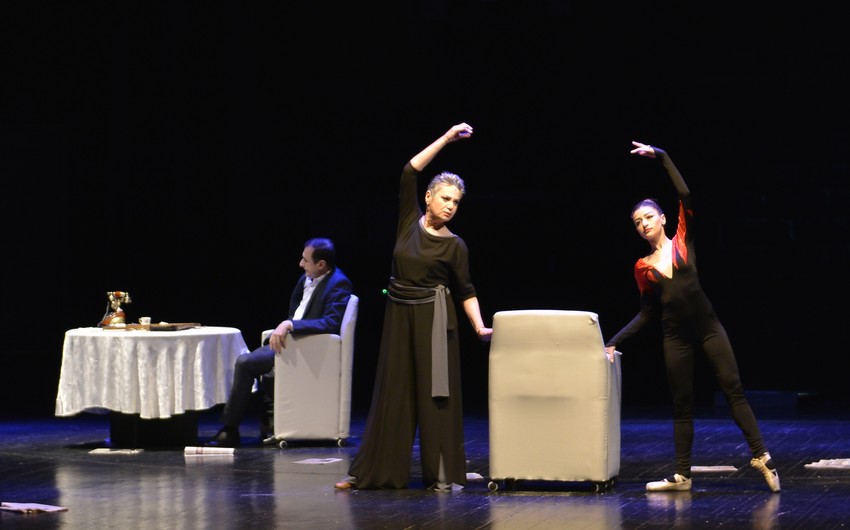 Musiqili Teatrda “Mənim günahım” tamaşası nümayiş etdirilib