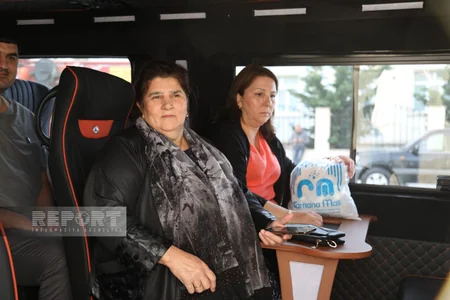 Bakıdan yola salınan köç Kəngərliyə çatıb, mənzillərin açarları təqdim edilib - YENİLƏNİB-2