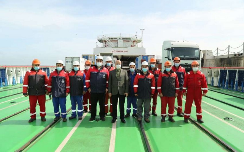 Azərbaycan gəmisi ilk səfərini başa vuraraq Bakı limanına qayıdıb