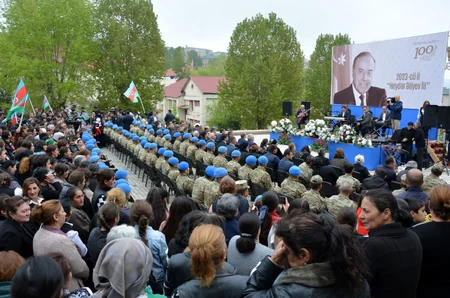 Tovuz və Daşkəsəndə Heydər Əliyevin 100 illik yubileyinə həsr olunmuş konsert keçirilib 