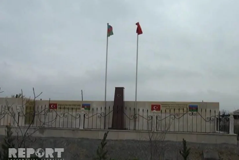 Hacıqabulda Qafqaz İslam Ordusunun əsgərlərinin xatirəsinə abidə ucaldılıb - FOTO