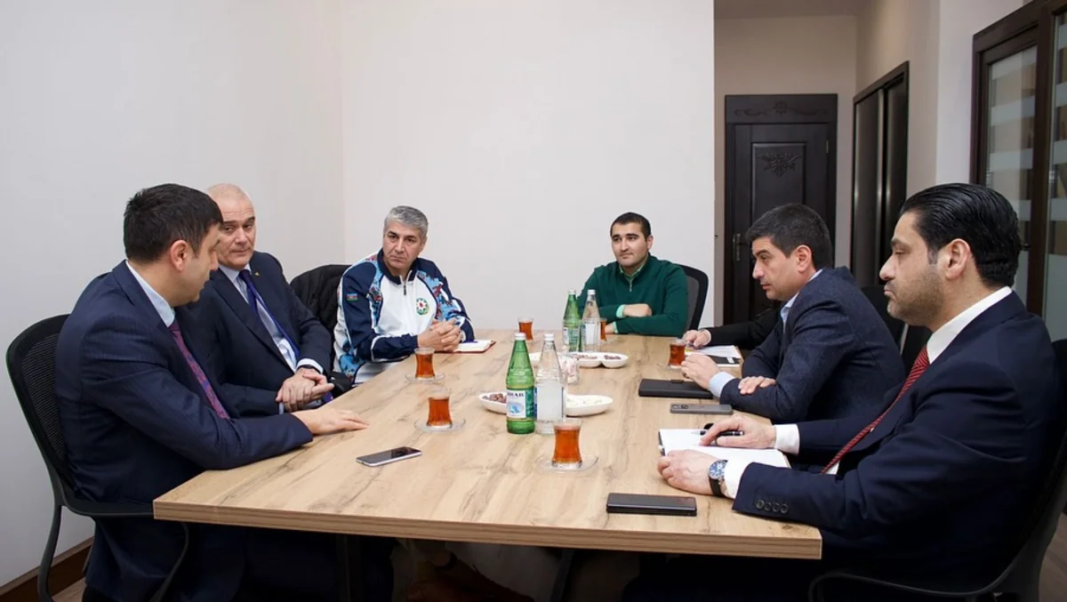 Dünya Badminton Federasiyasının İnkişaf direktoru Milli Paralimpiya Komitəsinin rəhbərliyi ilə görüşüb