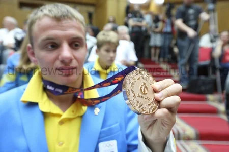 В Запорожье прошло чествование участников I Европейских игр
