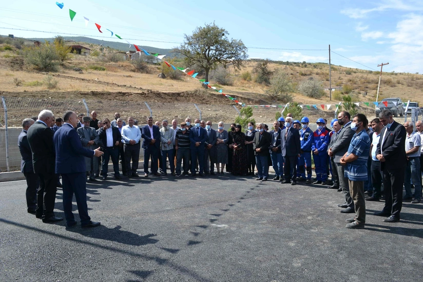 Siyəzən rayonunun 2 kəndində içməli su layihəsinin icrası yekunlaşdırılıb