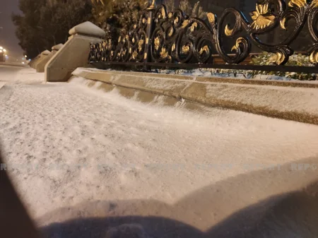 Bakıda qışın ən soyuq gecəsi - YENİLƏNİB