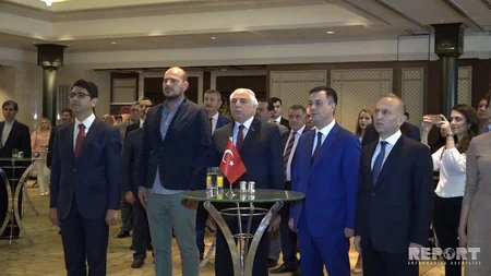 İstanbulda 28 May - Respublika Günü münasibəti ilə təntənəli mərasim keçirilib