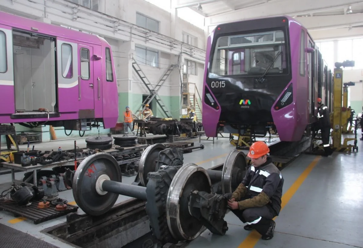 Bakı Metropoliteni yeni vaqonların təmirinə başladı