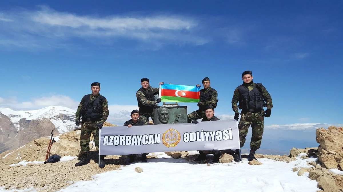 Penitensiar Xidmətin əməkdaşları “Heydər zirvəsi”nə yürüşü uğurla başa vurublar