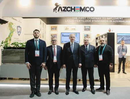 Президент СОР29 Мухтар Бабаев посетил павильон AZCHEMCO в Зеленой зоне