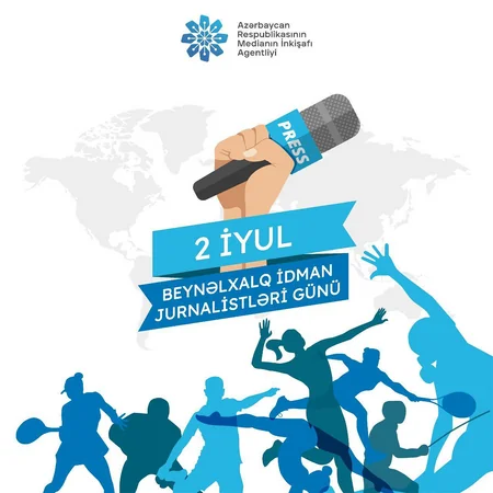 Müxtəlif qurumlar idman jurnalistlərini təbrik edib