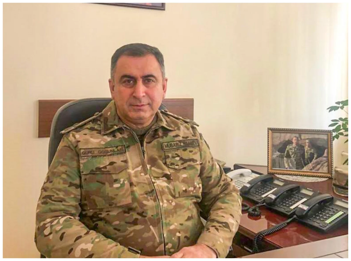 Azərbaycan Ordusunun korpus komandanı ehtiyata buraxılıb