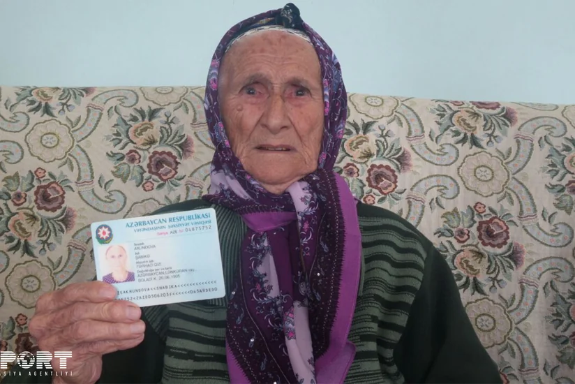 111-летняя жительница Лянкярана приняла участие в выборах - ФОТО