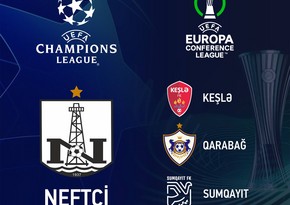Стало известно, кто представит Азербайджан в Еврокубках