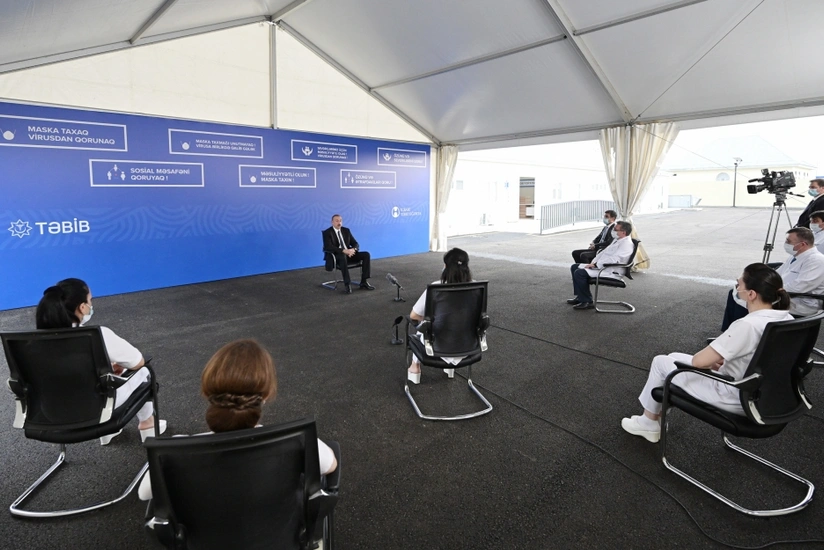 İlham Əliyev: Biz hamımız çox istəyirik ki, bu karantin rejimi tezliklə başa çatsın