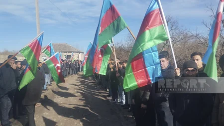 Предан земле погибший вчера в ДТП в Лачыне военнослужащий Сахават Ахундов