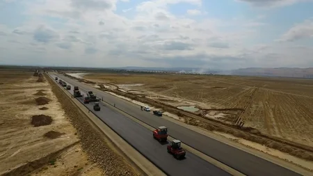 Azərbaycanda ilk ödənişli avtomagistralın tikintisi bitmək üzrədir