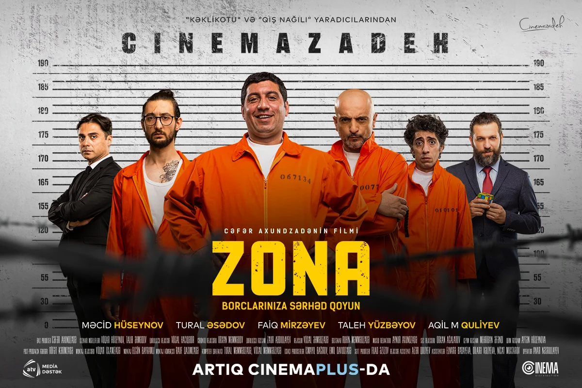 CinemaPlus-da “Zona” Azərbaycan komediya filminin nümayişi başlayıb
