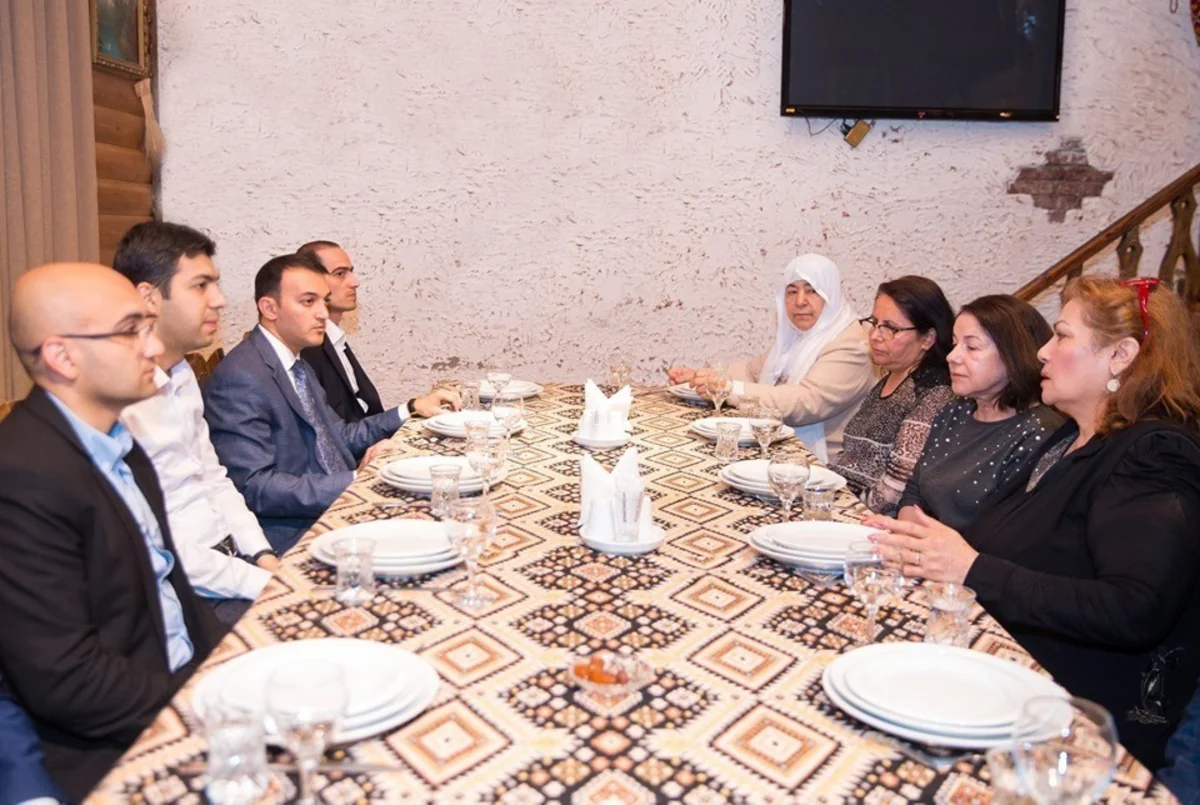 ASAN xidmətin sədri şəhid ailələri ilə iftar süfrəsində bir araya gəlib