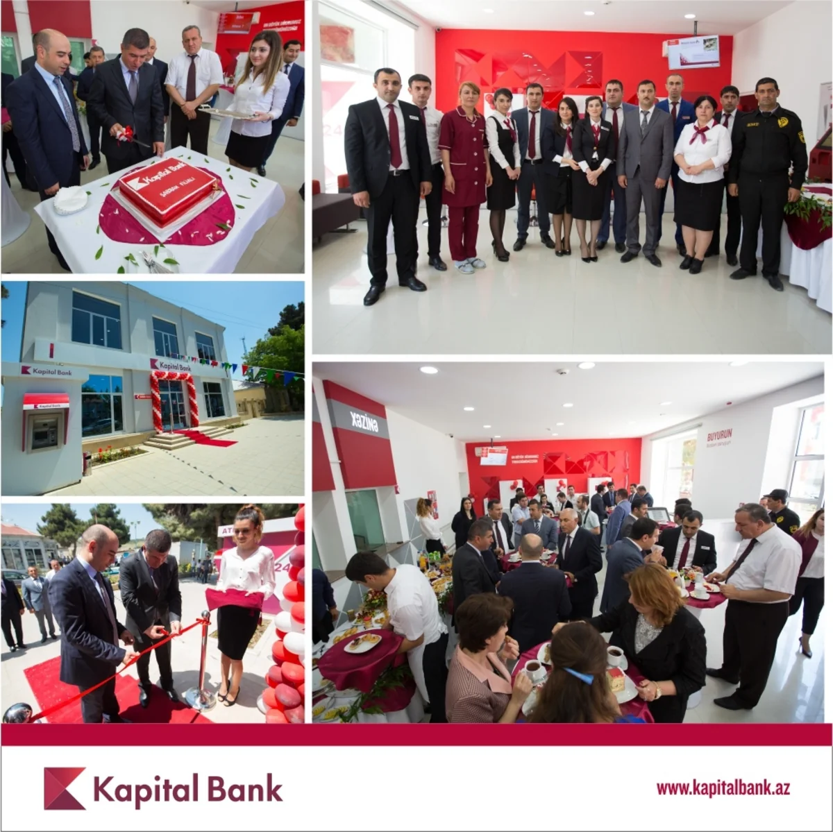 Kapital Bankın yenilənmiş Şabran filialı istifadəyə verilib