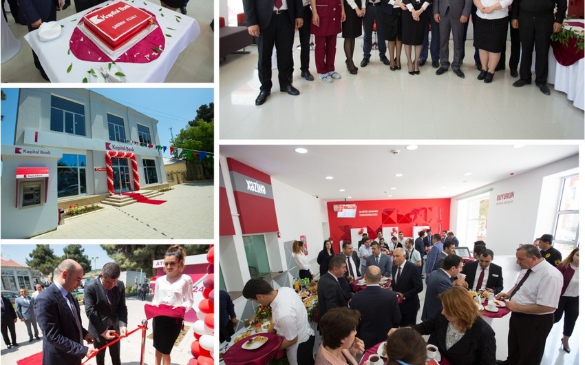 Kapital Bankın yenilənmiş Şabran filialı istifadəyə verilib