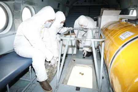 Azərbaycanda vəhşi heyvanların helikopterlə peyvəndlənməsi davam etdirilir