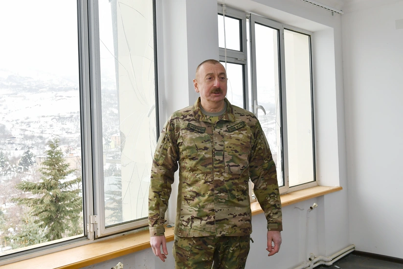 Prezident: “Vuruşaraq, döyüşərək düşməni öz doğma torpaqlarımızdan qovmuşuq”