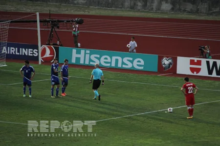 Futbol üzrə Azərbaycan millisi San-Marino yığması üzərində qələbə qazanıb - VİDEO