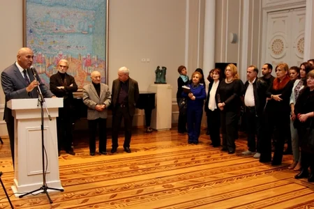 Xalq rəssamı Maral Rəhmanzadənin 100 illiyi münasibətilə sərgi açılıb