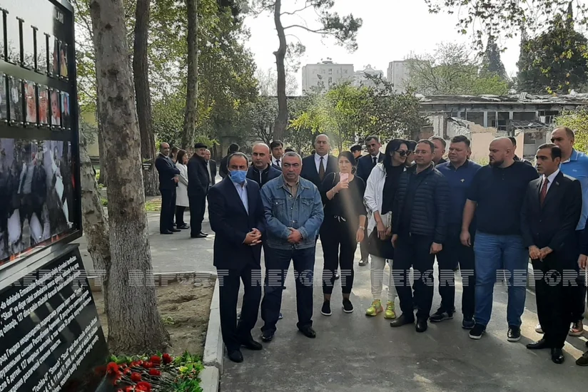 Депутаты Верховной Рады Украины посетили Гянджу