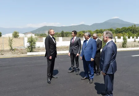 President Ilham Aliyev viewed rose oil plant of AzRose LLC