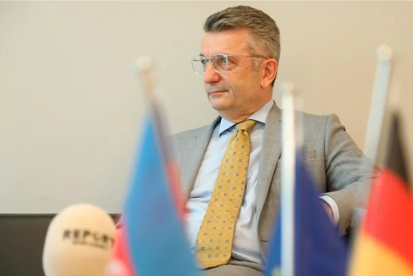 Посол ФРГ почтил память жертв Ходжалинского геноцида