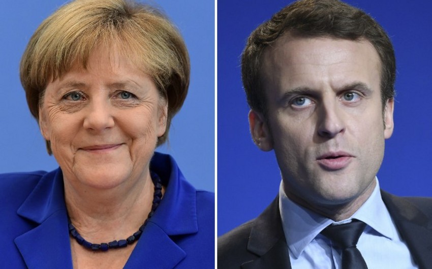 Angela Merkel Emmanuel Makron ilə mayın 15-də görüşəcək