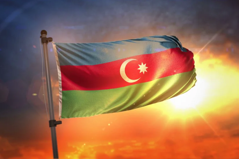 Suqovuşana Azərbaycan bayrağı asılıb