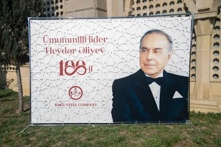A series of tree planting campaigns dedicated to the 100-th anniversary of National leader Heydar Aliyev were held with support of Baku Steel Company