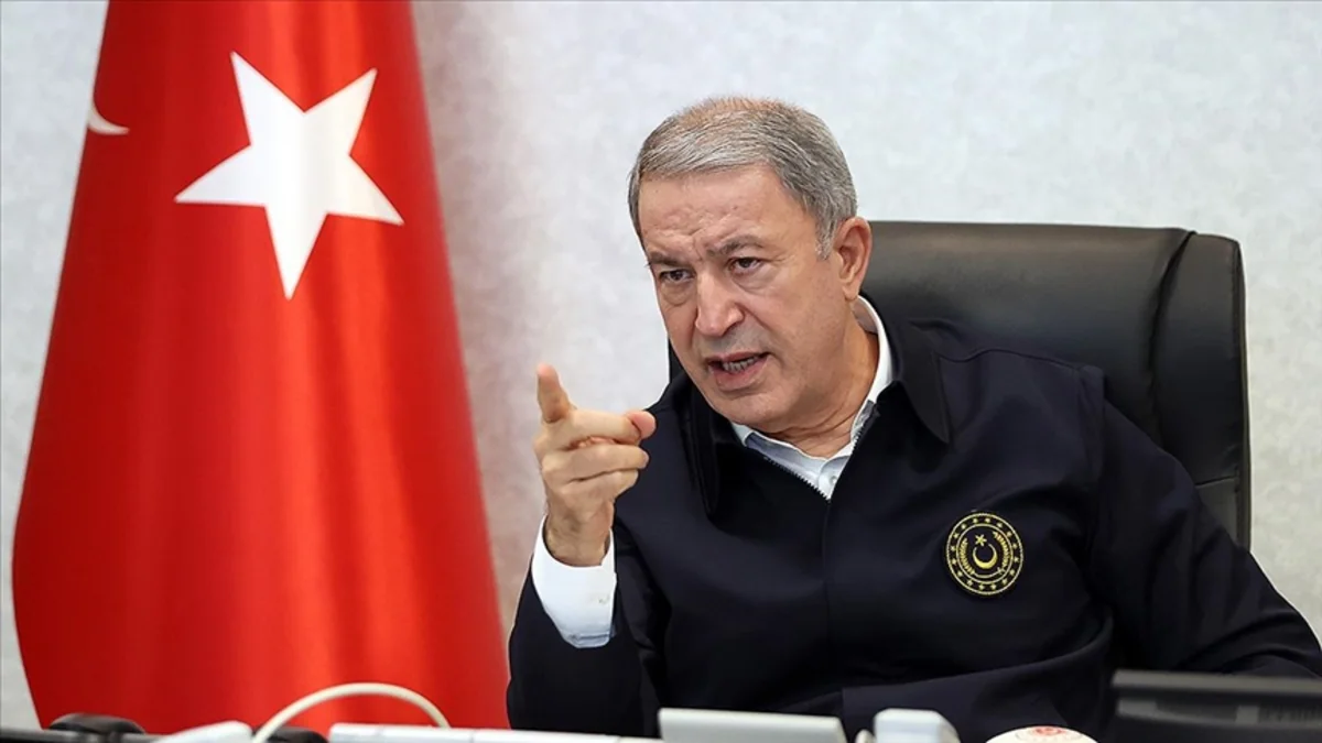 Hulusi Akar: Pəncə-Qılınc əməliyyatında 184 terrorçu zərərsizləşdirilib”