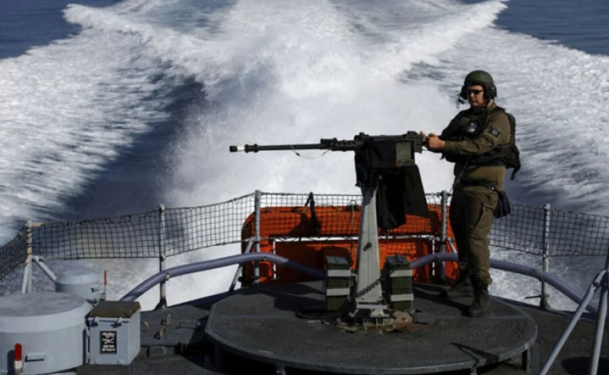 Корабль ВМС Израиля сбил ракетой разведывательный БПЛА Хезболлах