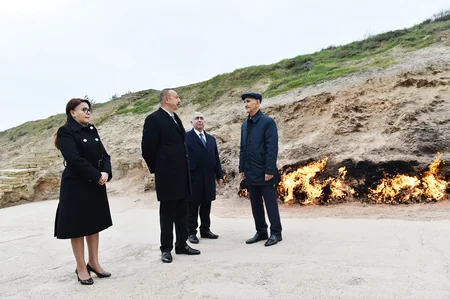 President Ilham Aliyev instructs to eliminate unbearable situation in Yanardag Reserve