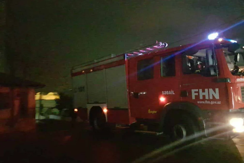 FHN paytaxtda baş verən yanğınla bağlı məlumat yayıb - FOTO