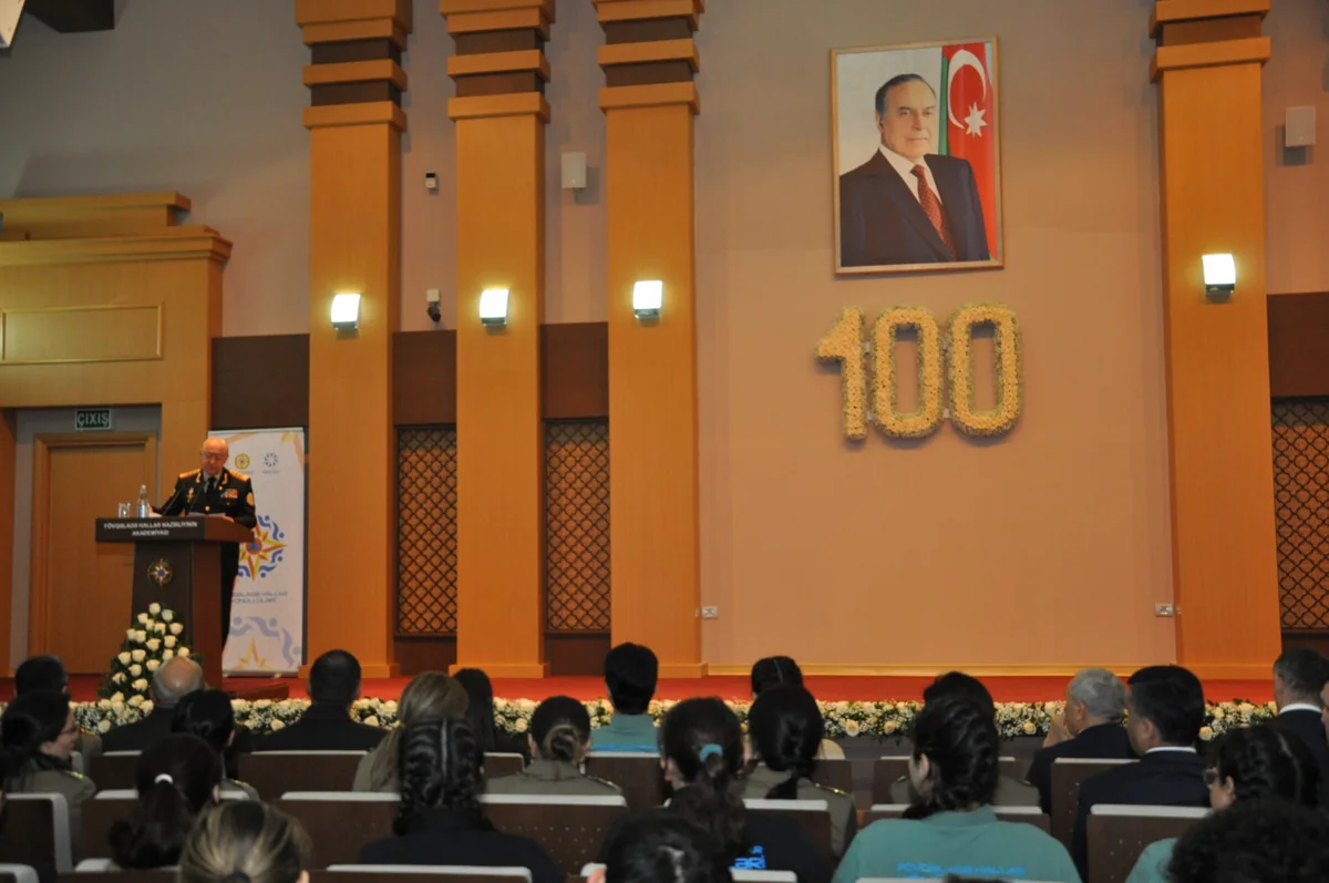 “Heydər Əliyev İli”nə həsr edilən Fövqəladə Hallar Könüllülərinin təqdimatı olub