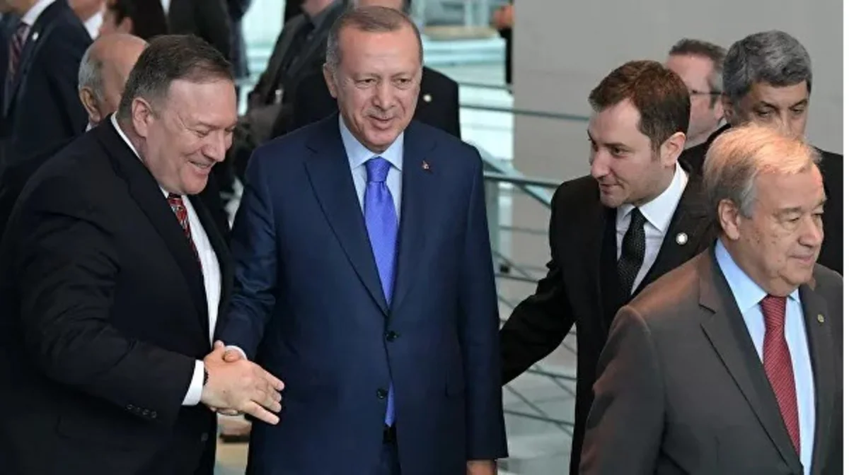 Ərdoğan və Pompeo Liviya üzrə Berlin konfransını tərk ediblər