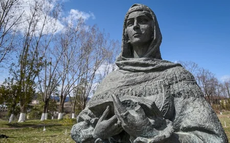Monument to Khurshidbanu Natavan inaugurated in Aghdam