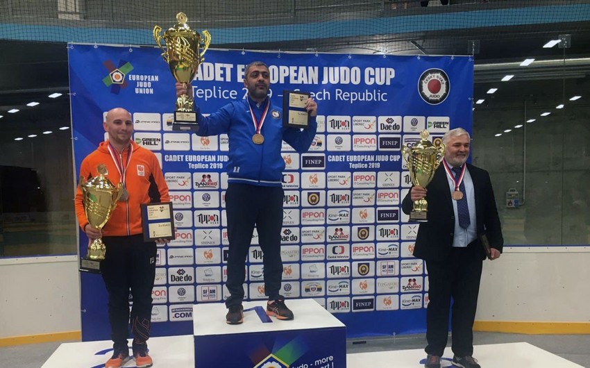 Yeniyetmə cüdoçularımız Avropa kubokunu qazanıblar
