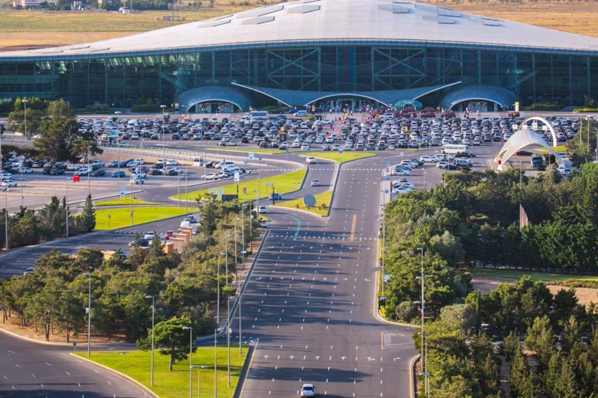 Baku Airport serves about 160,000 passengers on holidays