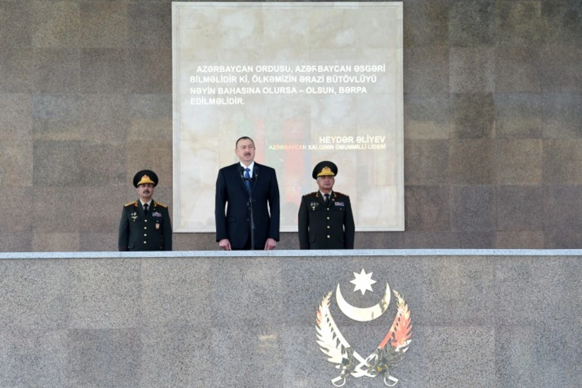 ​Ильхам Алиев: Хочу сказать армянской стороне: Если не хотите умирать, убирайтесь с наших земель